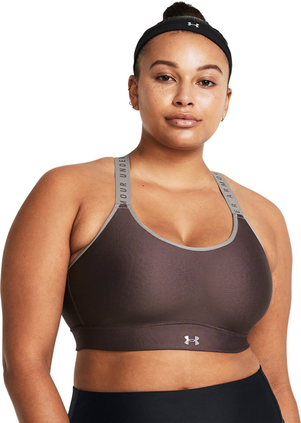 UNDER ARMOUR - UA INFINITY MID COVERED ASH TAUPE – Bild 8