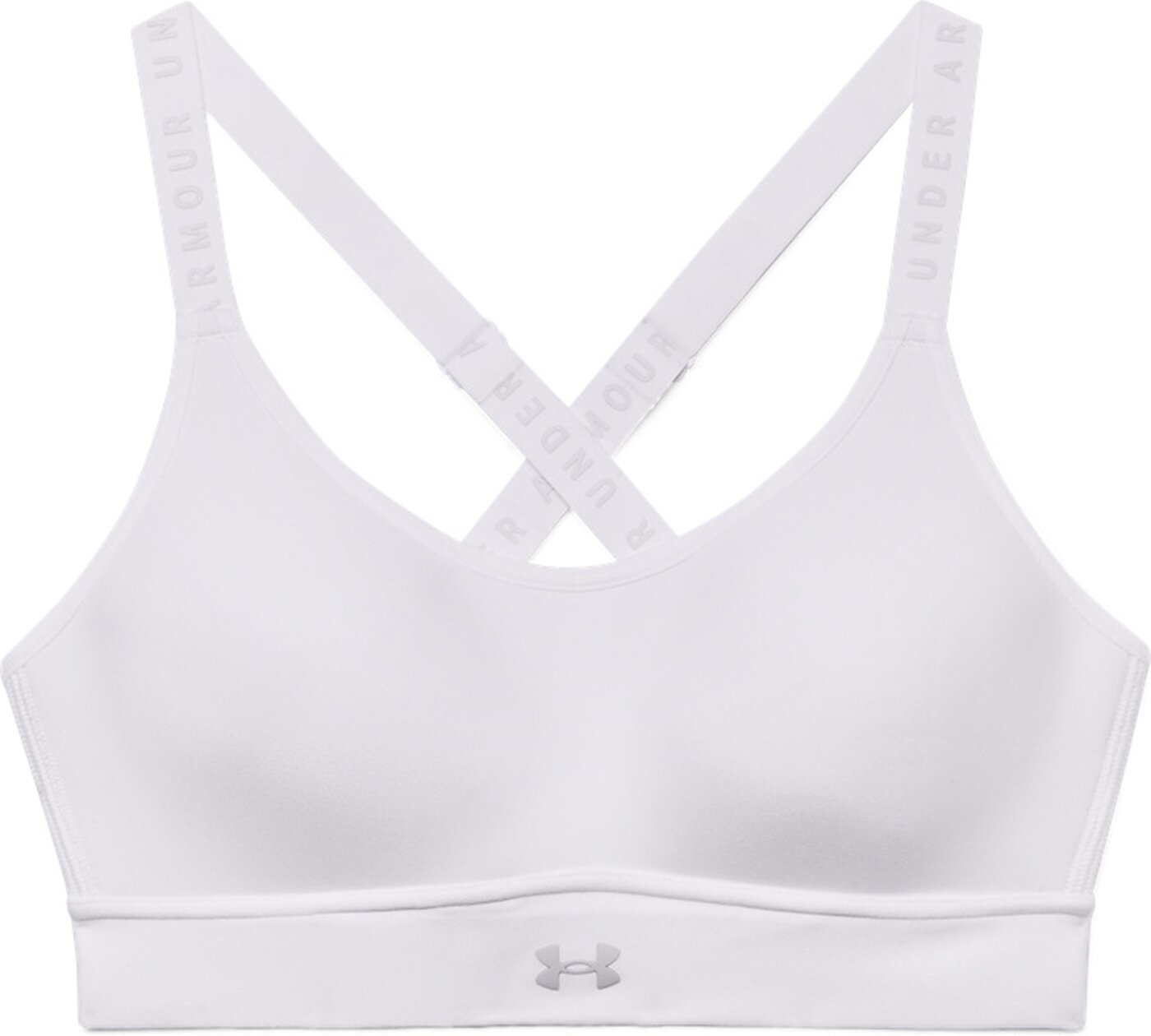 UNDER ARMOUR - UA INFINITY MID COVERED WHITE