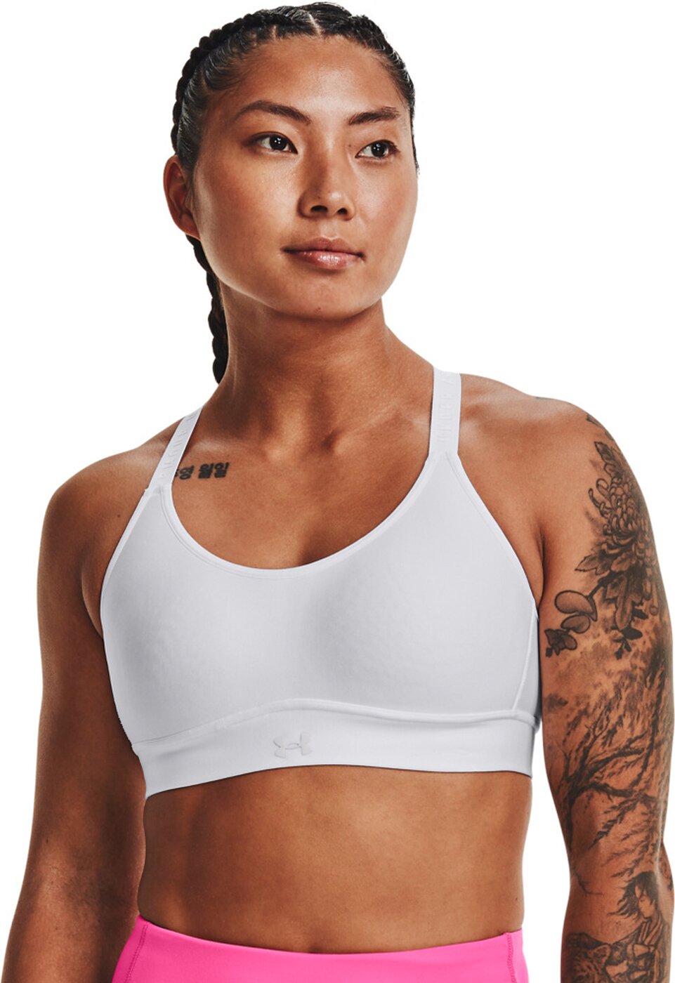 UNDER ARMOUR - UA INFINITY MID COVERED WHITE – Bild 3