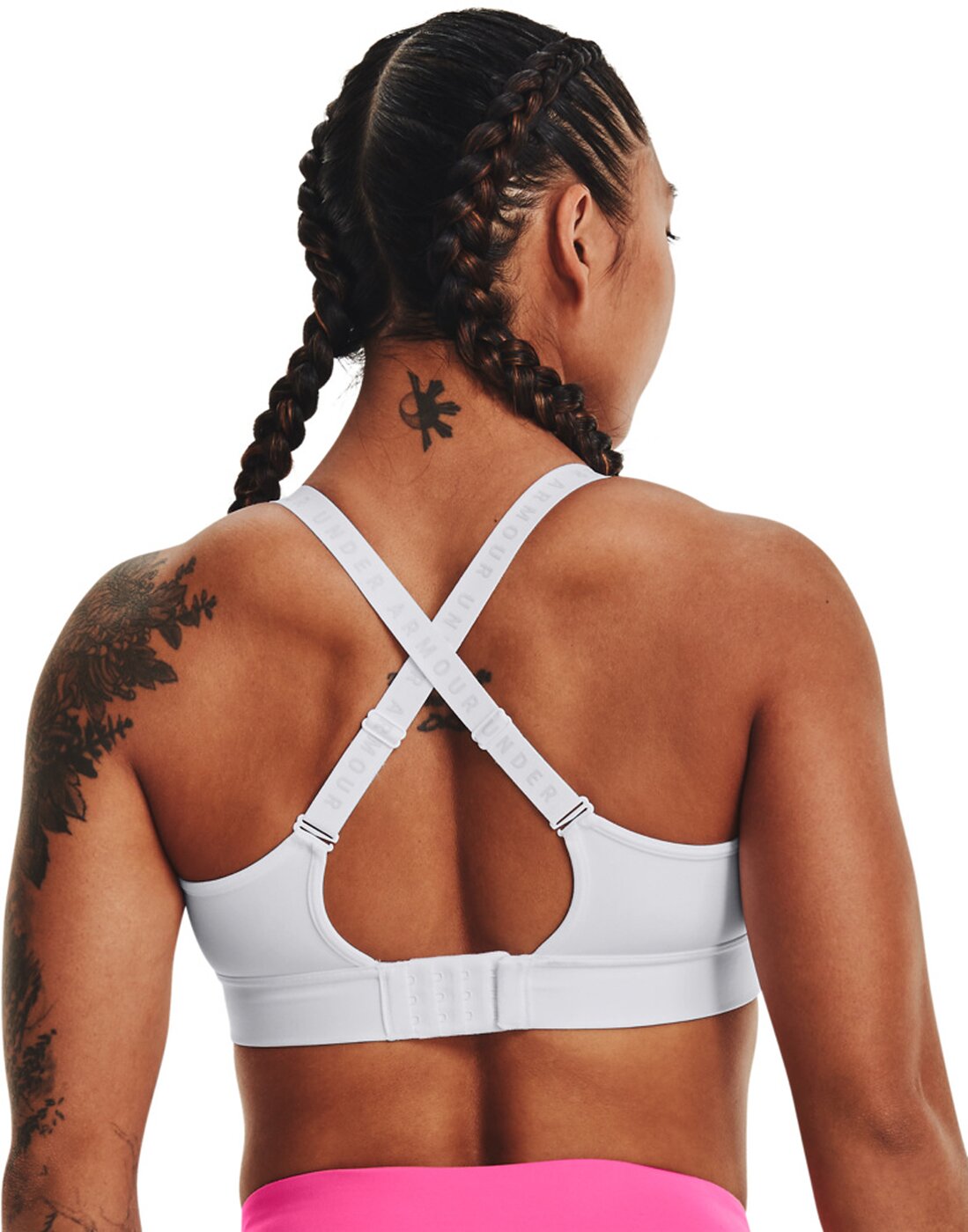 UNDER ARMOUR - UA INFINITY MID COVERED WHITE – Bild 4