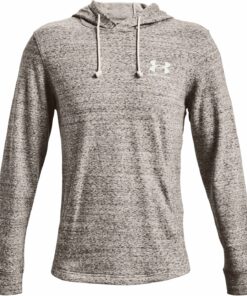 UNDER ARMOUR - UA RIVAL TERRY LC HD 112 ONYX WHITE