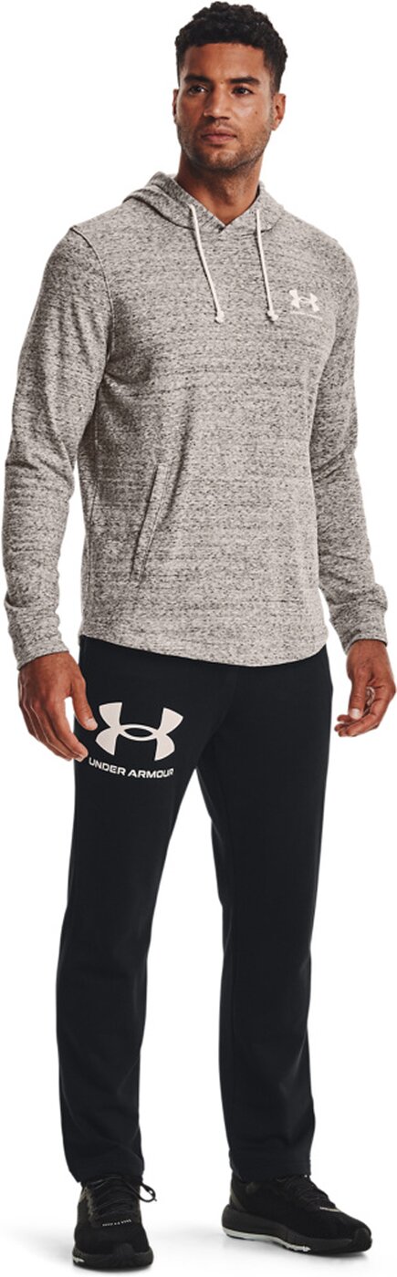 UNDER ARMOUR - UA RIVAL TERRY LC HD 112 ONYX WHITE – Bild 5