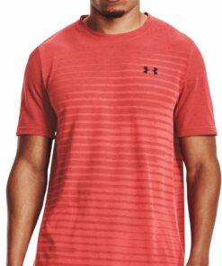 UNDER ARMOUR - UA SEAMLESS FADE SS 690 VENOM RED
