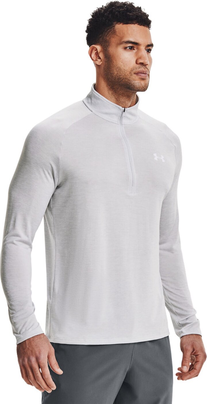UNDER ARMOUR - UA TECH 2.0 1/2 ZIP HALO GRAY – Bild 3