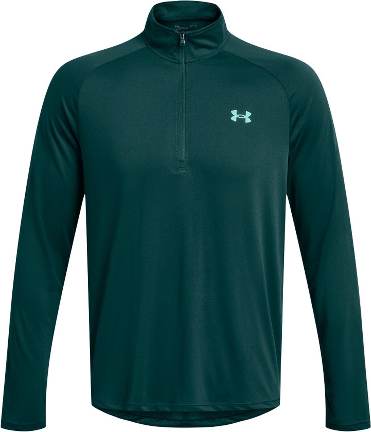 UNDER ARMOUR - UA TECH 2.0 1/2 ZIP HYDRO TEAL
