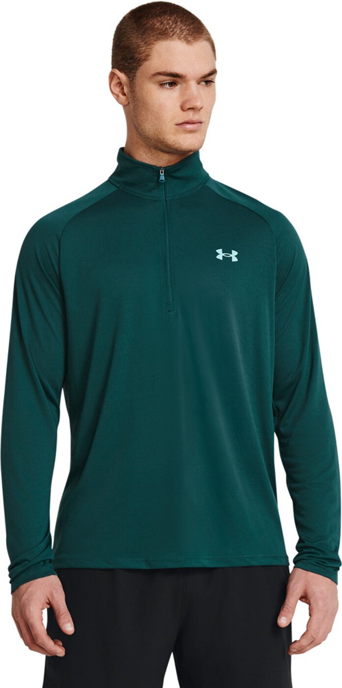 UNDER ARMOUR - UA TECH 2.0 1/2 ZIP HYDRO TEAL – Bild 3