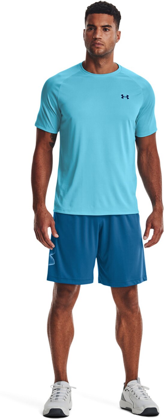UNDER ARMOUR - UA TECH 2.0 SS TEE 481 FRESCO BLUE – Bild 4