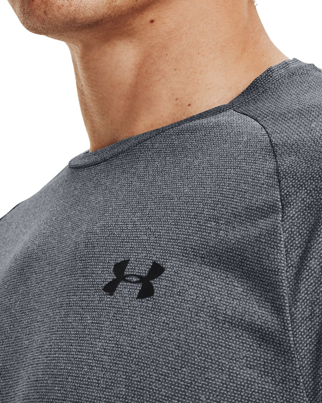 UNDER ARMOUR - UA TECH 2.0 SS TEE NOVELTY PITCH GRAY – Bild 7