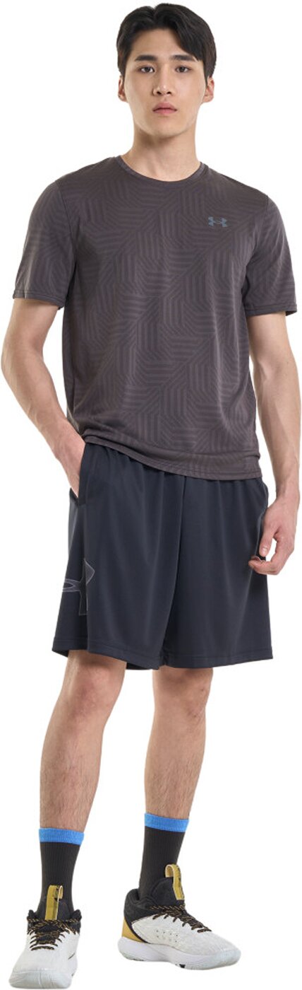 UNDER ARMOUR - UA TECH GRAPHIC SHORT 001 BLACK – Bild 6