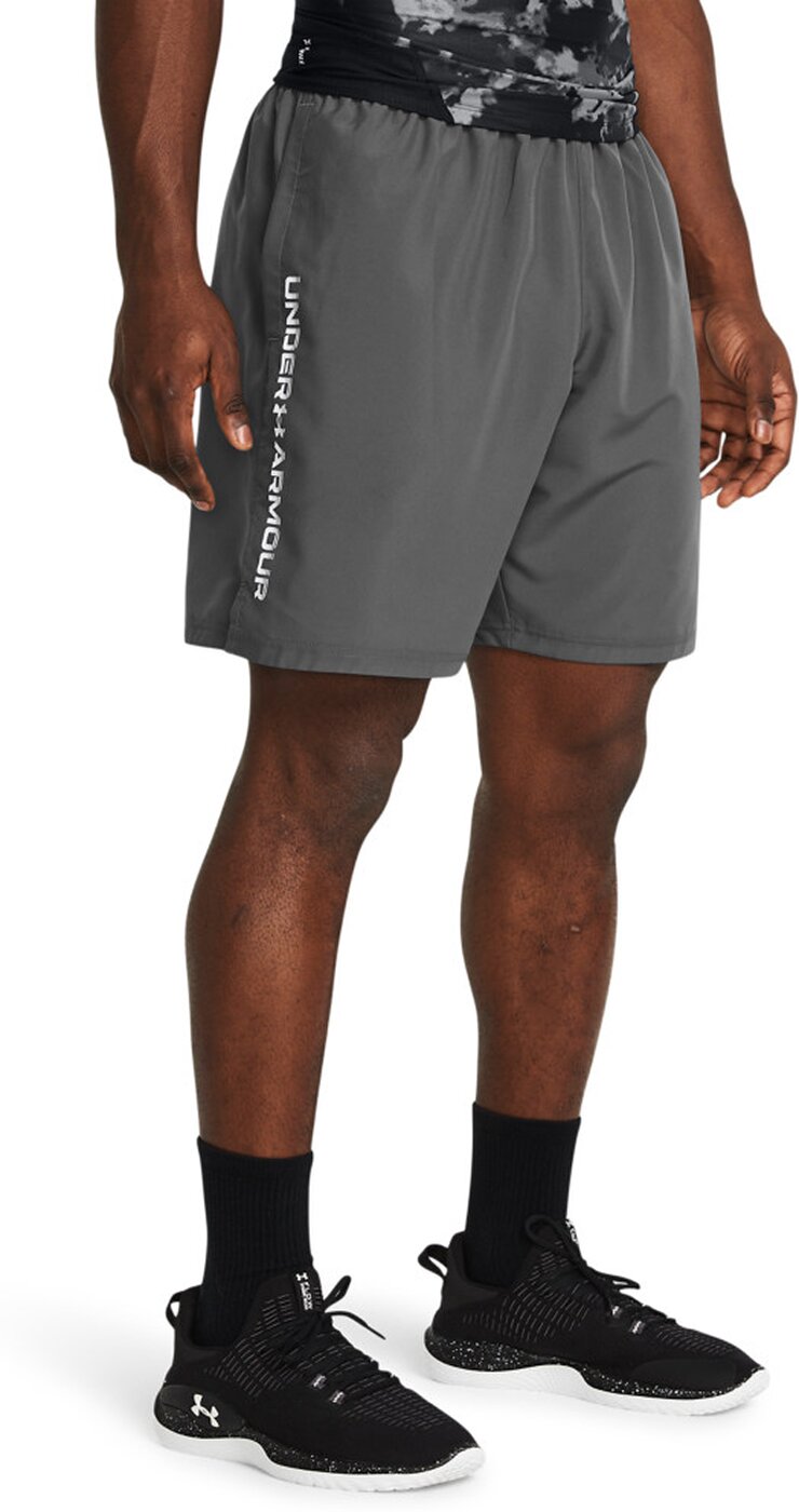 UNDER ARMOUR - UA TECH WOVEN WORDMARK SHORT CASTLEROCK – Bild 3