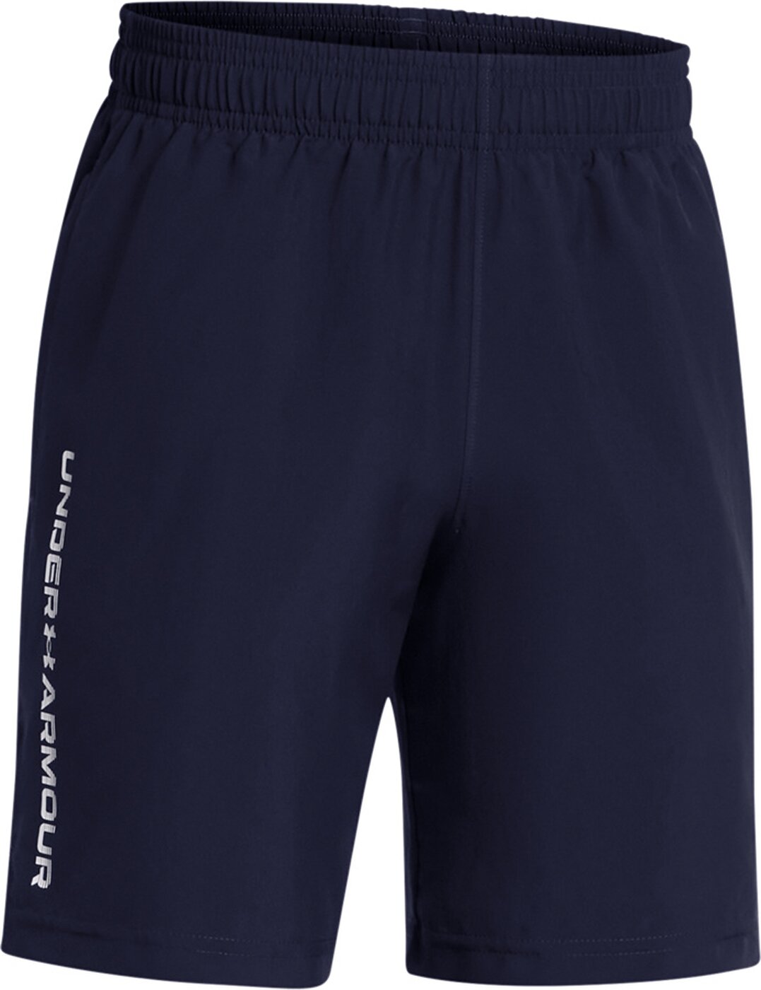UNDER ARMOUR - UA TECH WOVEN WORDMARK SHORT MIDNIGHT NAVY – Bild 3