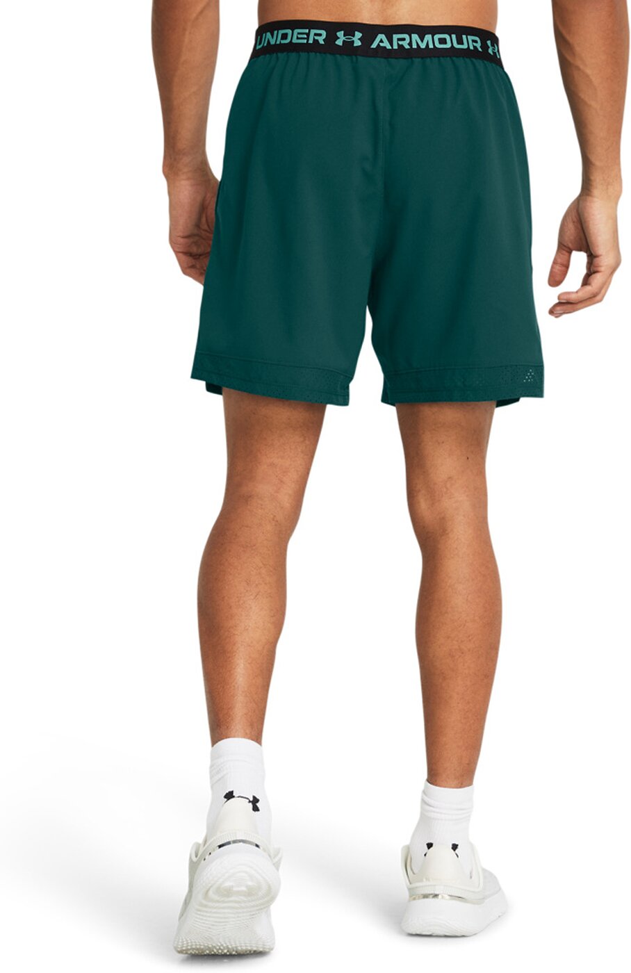 UNDER ARMOUR - UA VANISH WOVEN 6IN SHORTS HYDRO TEAL – Bild 4