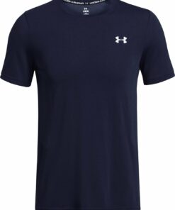 UNDER ARMOUR - VANISH SEAMLESS SS MIDNIGHT NAVY