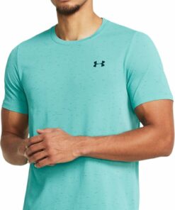 UNDER ARMOUR - VANISH SEAMLESS SS RADIAL TURQUOISE