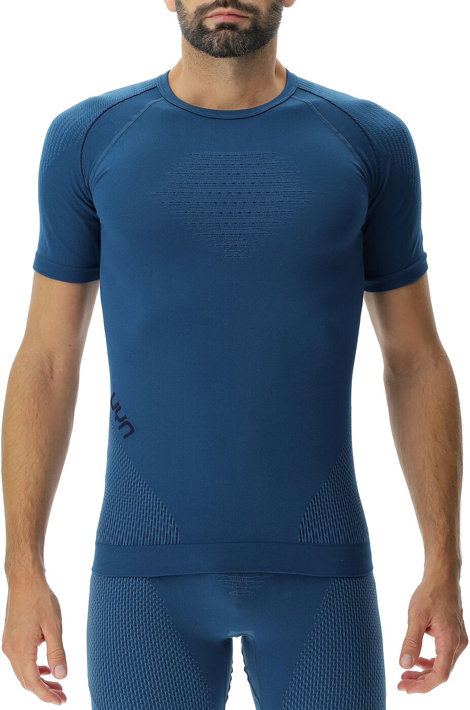UYN - MAN EVOLUTYON UW SHIRT SH_SL BLUE POSEIDON/NAVY/N