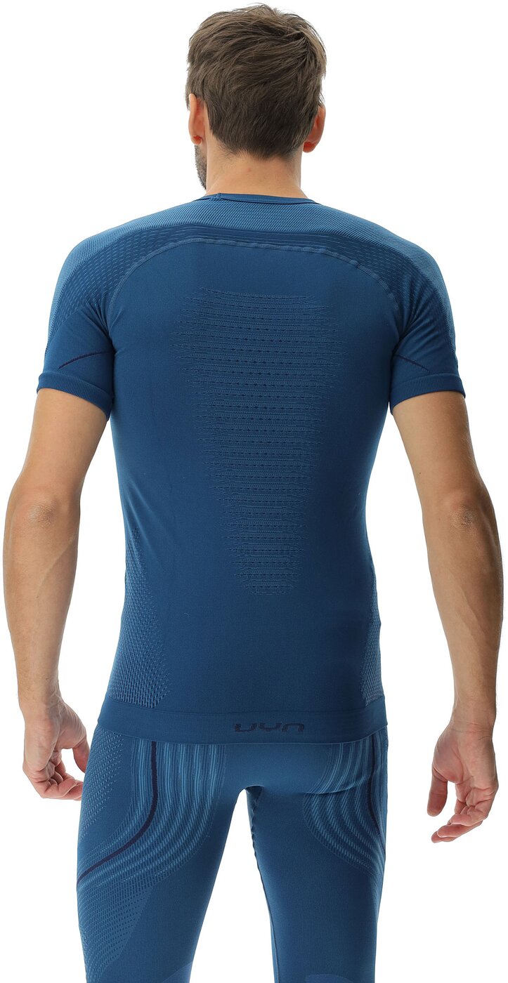 UYN - MAN EVOLUTYON UW SHIRT SH_SL BLUE POSEIDON/NAVY/N – Bild 4