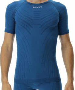 UYN - UYN MAN MOTYON 2.0 UW SHIRT SH_SL BLUE POSEIDON