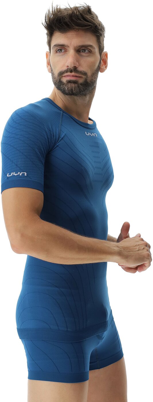 UYN - UYN MAN MOTYON 2.0 UW SHIRT SH_SL BLUE POSEIDON – Bild 5