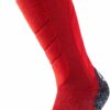UYN - WOMAN SKI MAGMA SOCKS DARK RED/RED