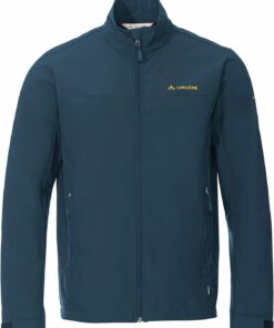 VAUDE - Me Hurricane Jacket IV DARK SEA/YELLOW