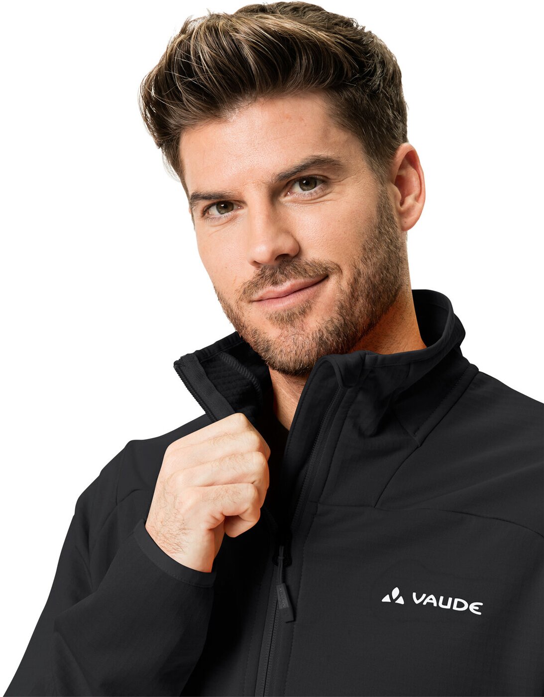VAUDE - Me Monviso Fleece FZ Jacket II BLACK – Bild 6