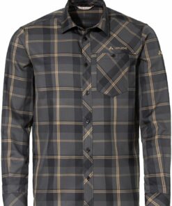 VAUDE - Me Neshan LS Shirt IV BLACK/OAT