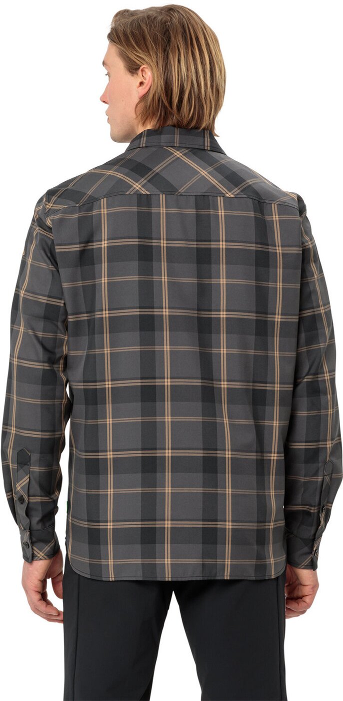 VAUDE - Me Neshan LS Shirt IV BLACK/OAT – Bild 4