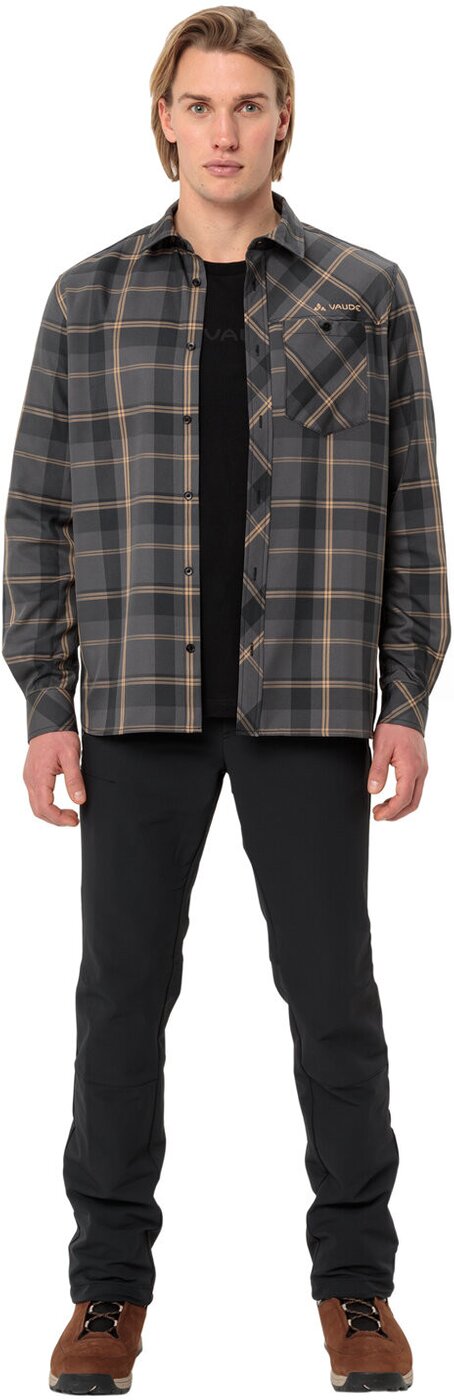 VAUDE - Me Neshan LS Shirt IV BLACK/OAT – Bild 5