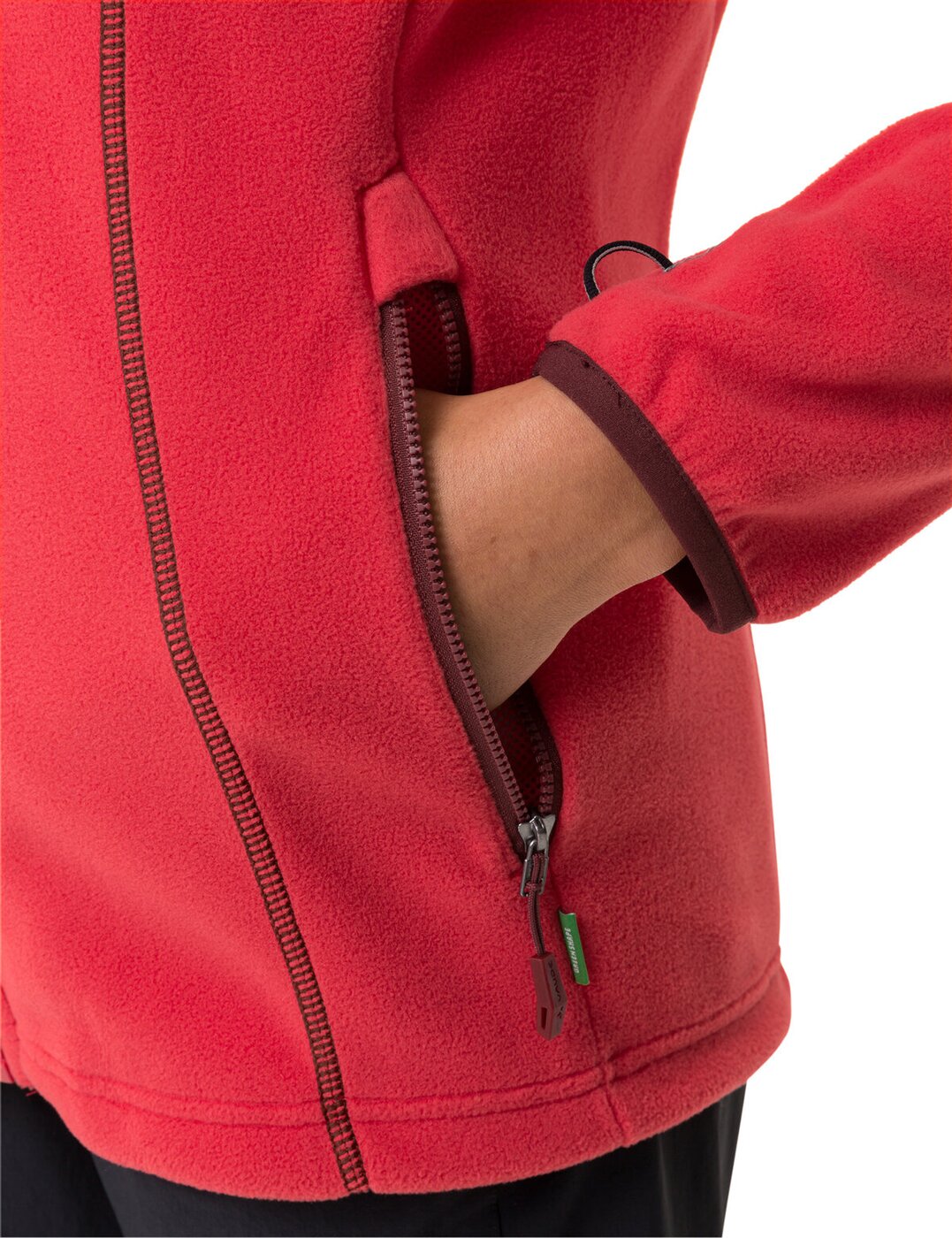 VAUDE - Wo Rosemoor Fleece Jacket II FLAME – Bild 6