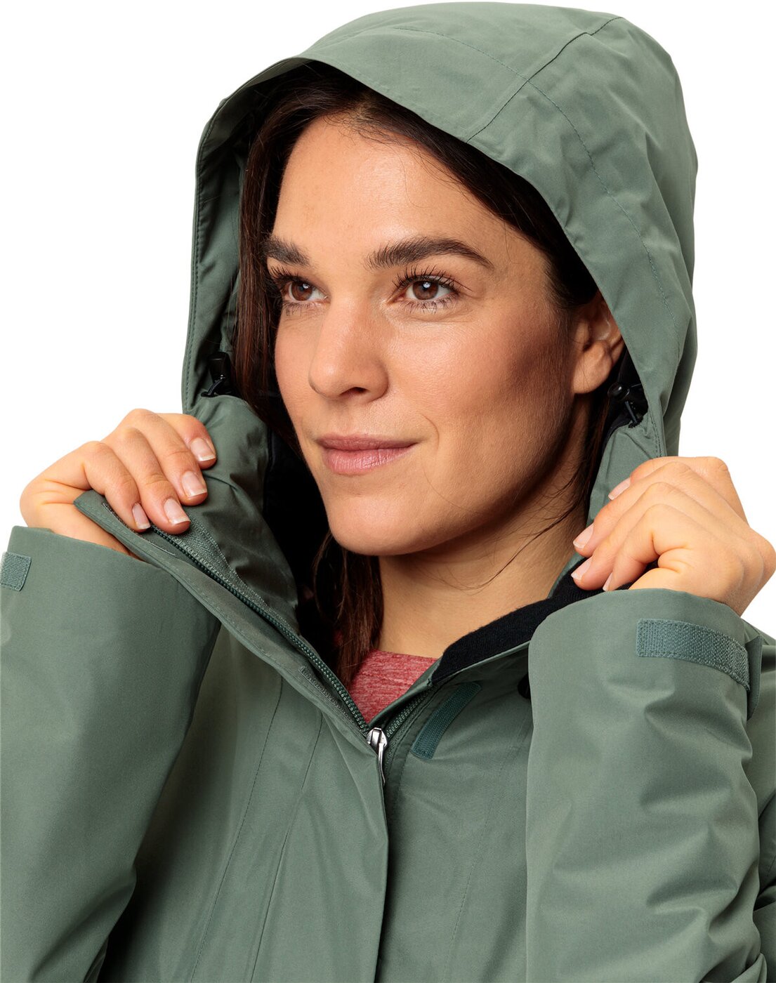 VAUDE - Wo Rosemoor Padded Jacket II AGAVE – Bild 7