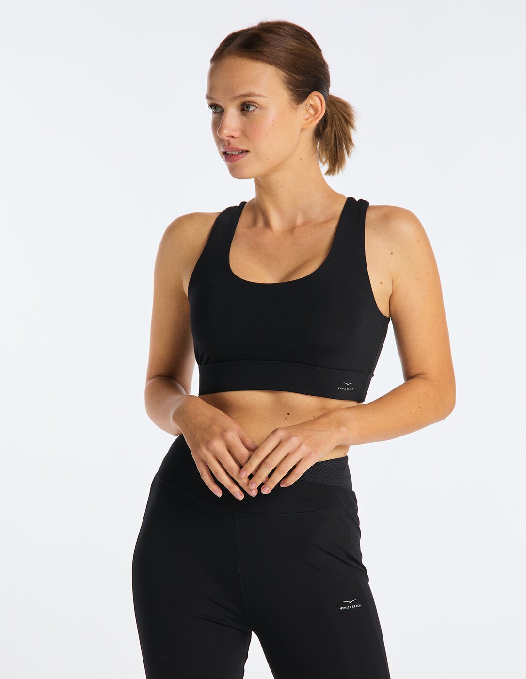 VENICE BEACH - VB_Leyna DCFL Sporttop BLACK – Bild 3