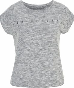 VENICE BEACH - VB_Wonder DMELZ T-Shirt COAL B MEL.