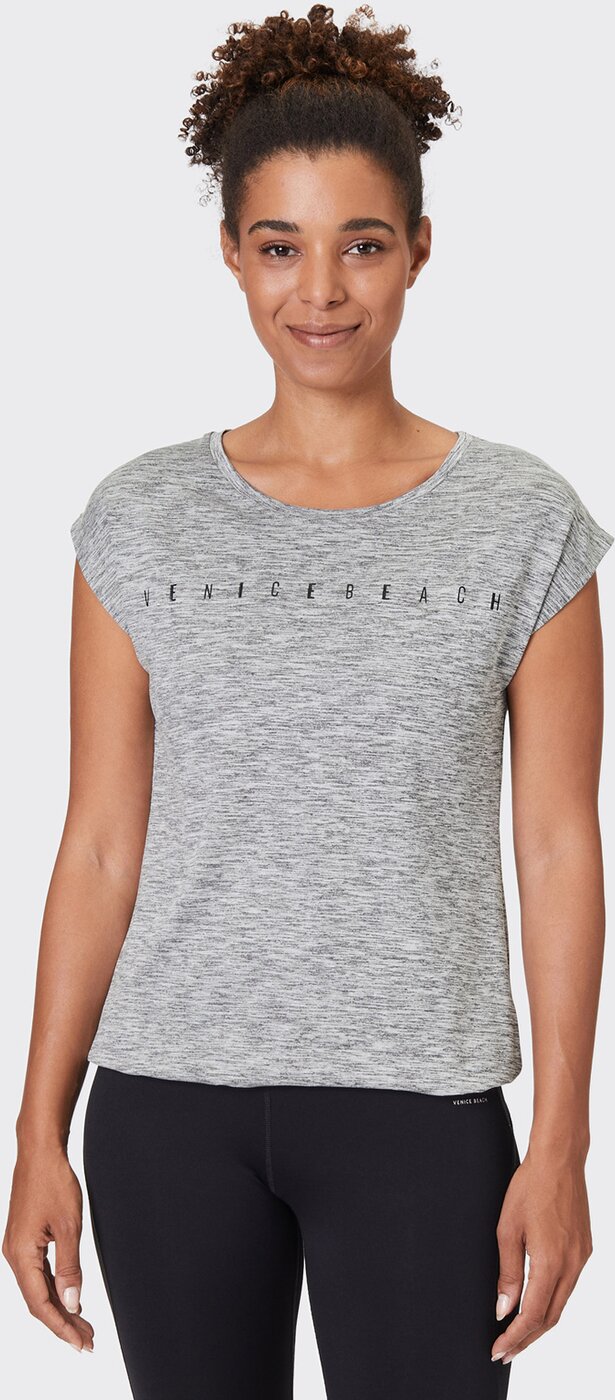 VENICE BEACH - VB_Wonder DMELZ T-Shirt COAL B MEL. – Bild 3