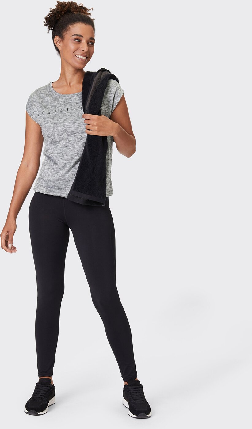 VENICE BEACH - VB_Wonder DMELZ T-Shirt COAL B MEL. – Bild 5