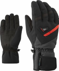 ZIENER - GARY AS(R) glove ski alpine BLACK/GRAPHITE