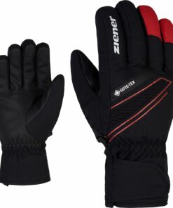ZIENER - GUNAR GTX glove ski alpine BLACK.RED
