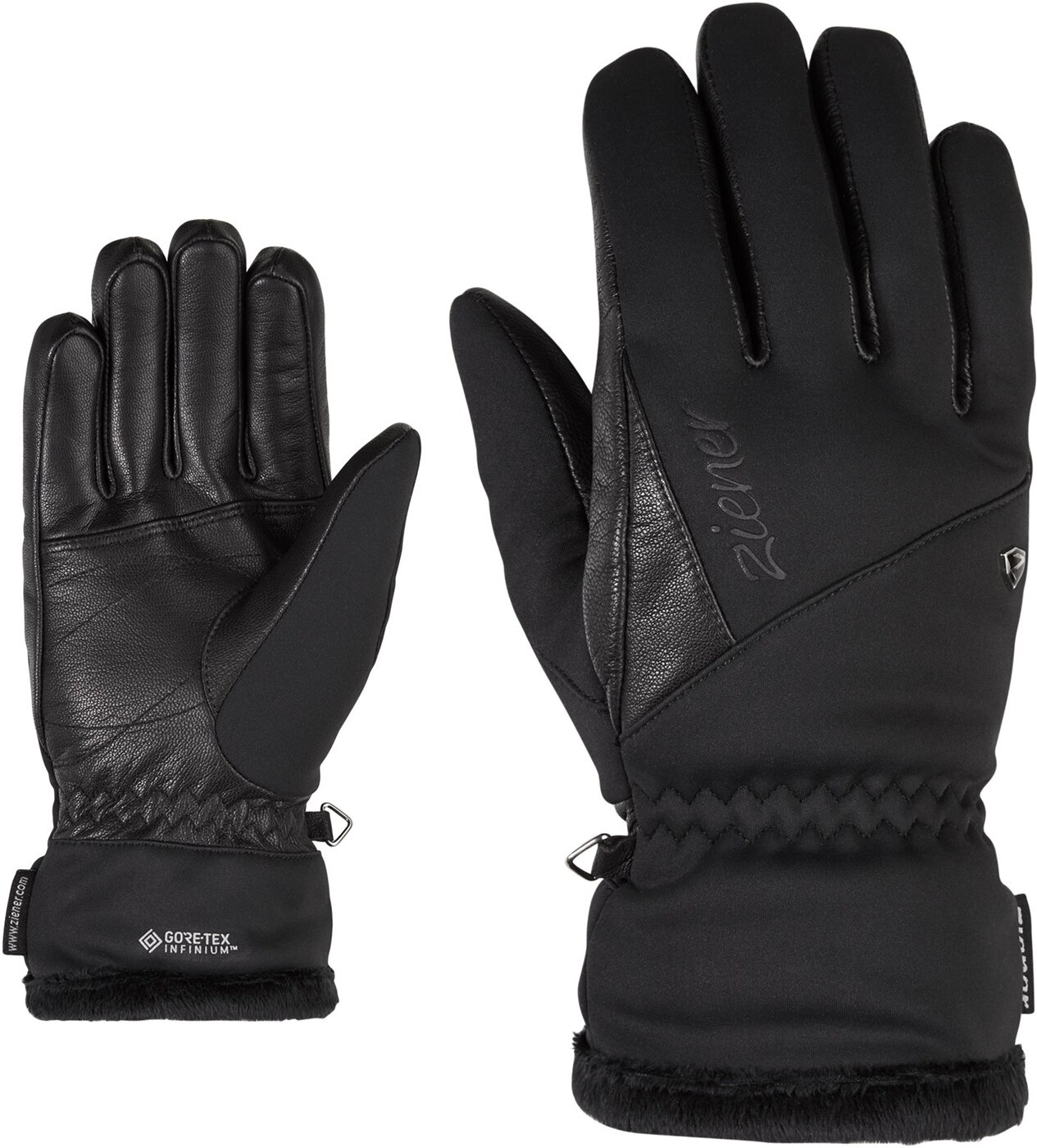 ZIENER - IRDA GTX INF PR LADY glove multispo BLACK