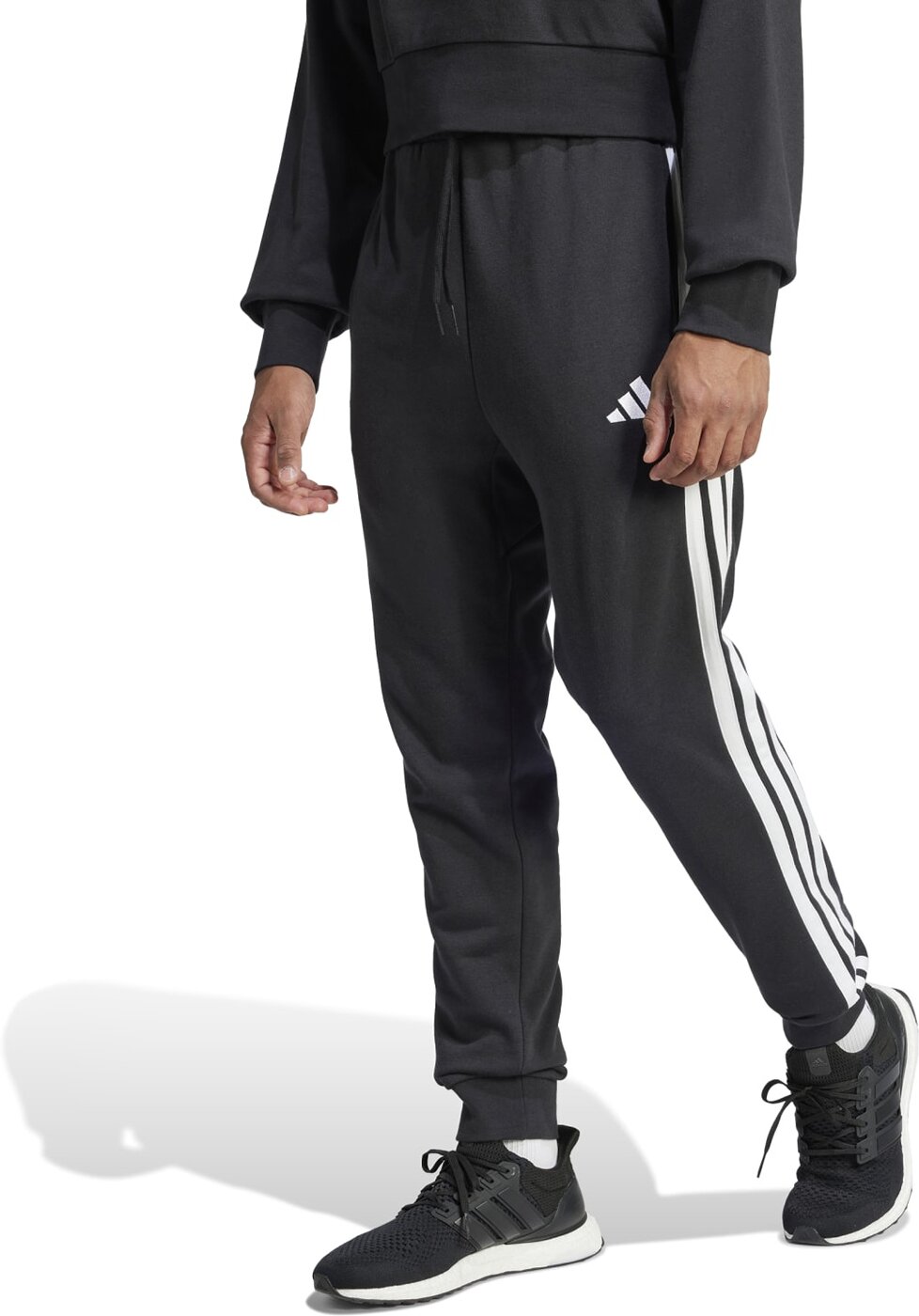 ADIDAS - M 3S FT TC PT BLACK/WHITE – Bild 2