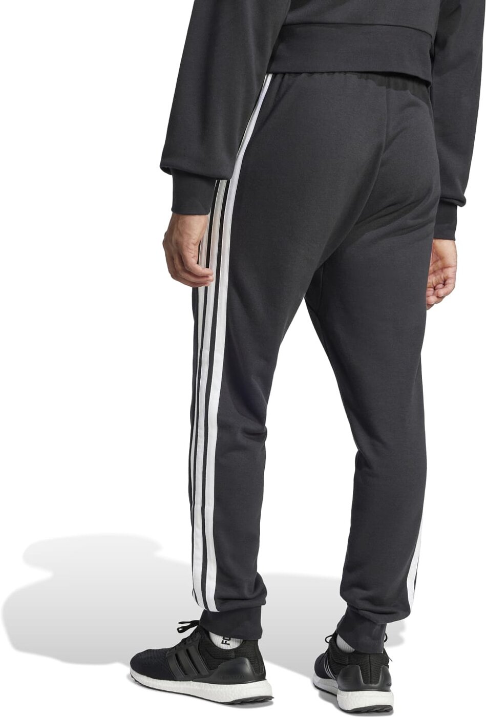 ADIDAS - M 3S FT TC PT BLACK/WHITE – Bild 3