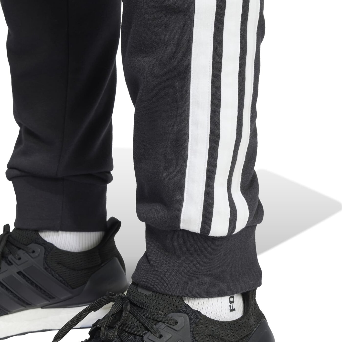 ADIDAS - M 3S FT TC PT BLACK/WHITE – Bild 5