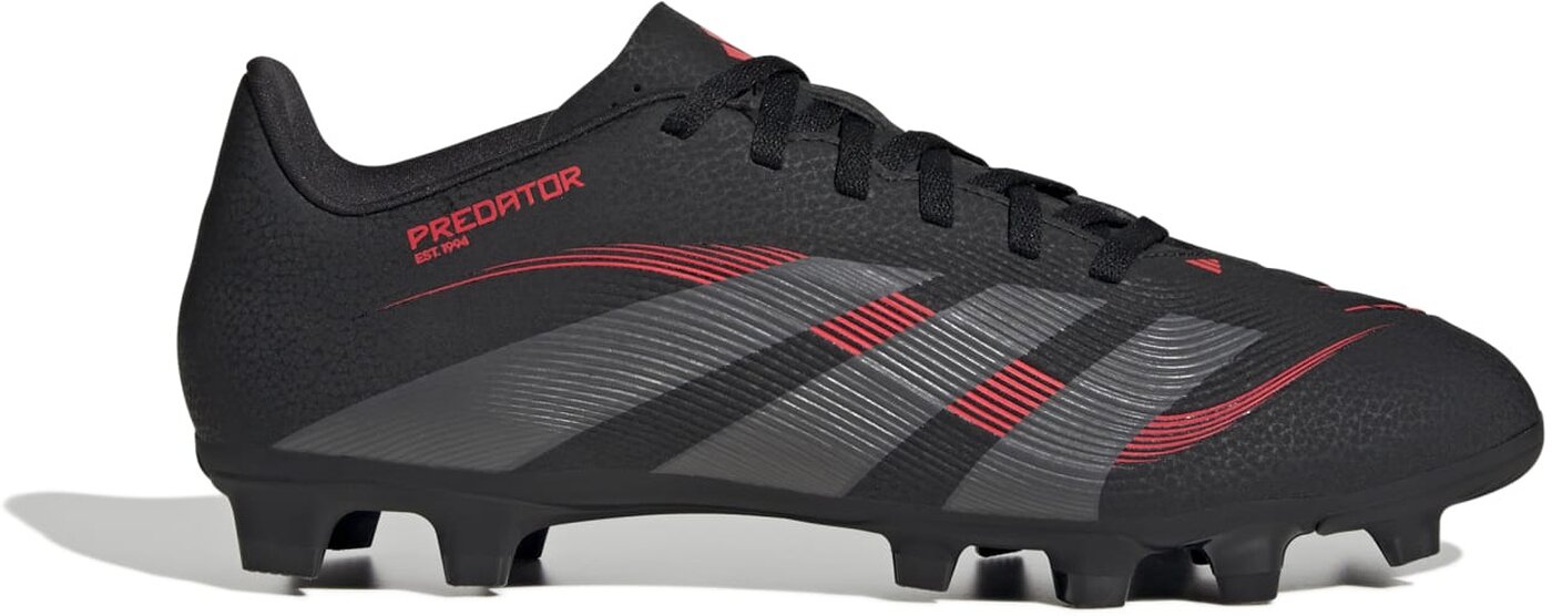 ADIDAS - PREDATOR CLUB FG/MG CBLACK/GREFOU/LUCRED