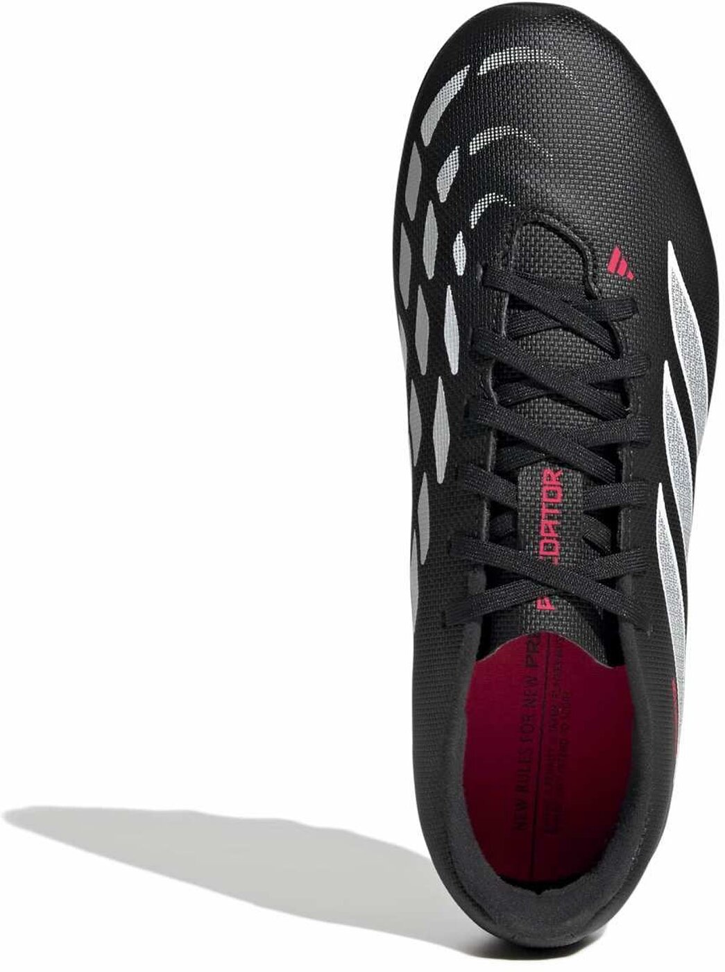 ADIDAS - PREDATOR CLUB FG/MG J CBLACK/FTWWHT/LUCRED – Bild 3