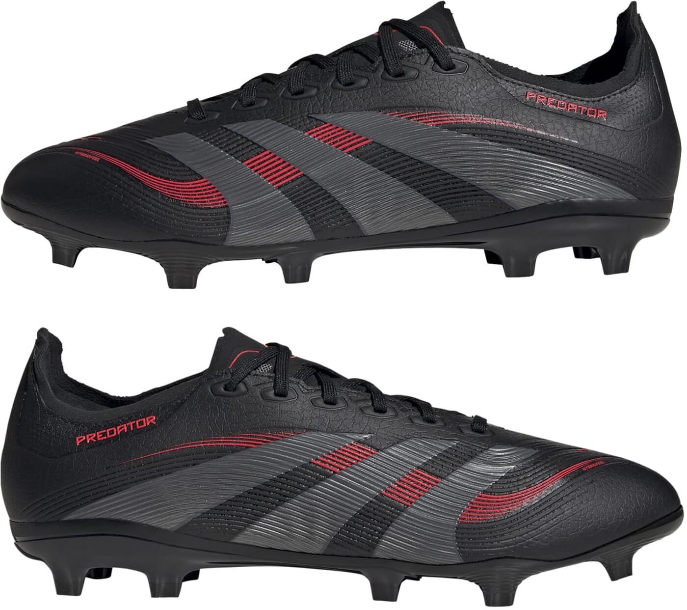 ADIDAS - PREDATOR LEAGUE FG/MG CBLACK/GREFOU/LUCRED – Bild 4