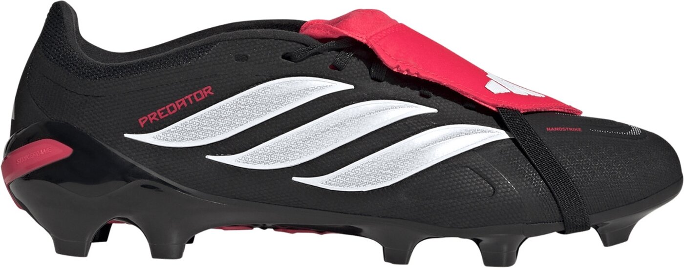 ADIDAS - PREDATOR LEAGUE FT FG CBLACK/FTWWHT/LUCRED