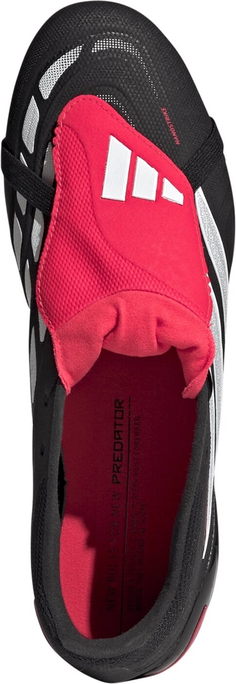 ADIDAS - PREDATOR LEAGUE FT FG CBLACK/FTWWHT/LUCRED – Bild 3