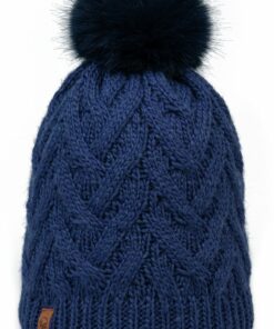 BUFF - Knitted & Fleece Band Hat MIDNIGHT