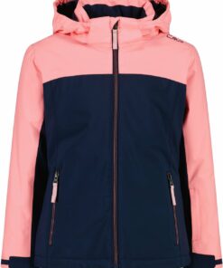 CMP - KID G JACKET SNAPS HOOD BLUE INK-LOTUS