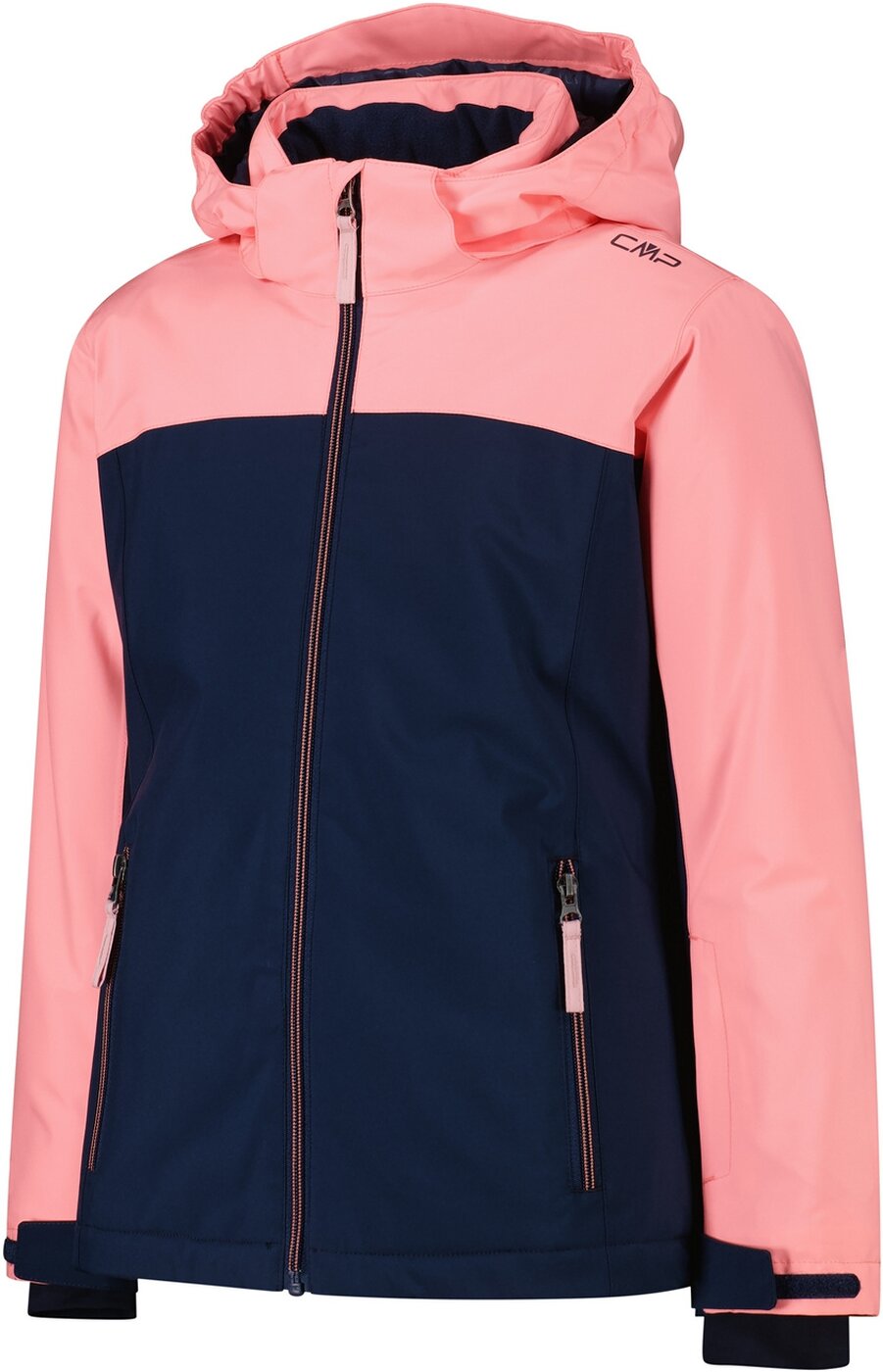 CMP - KID G JACKET SNAPS HOOD BLUE INK-LOTUS – Bild 3