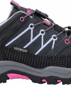 CMP - KIDS RIGEL LOW TREKKING SHOES WP TITANIO-SKYWAY