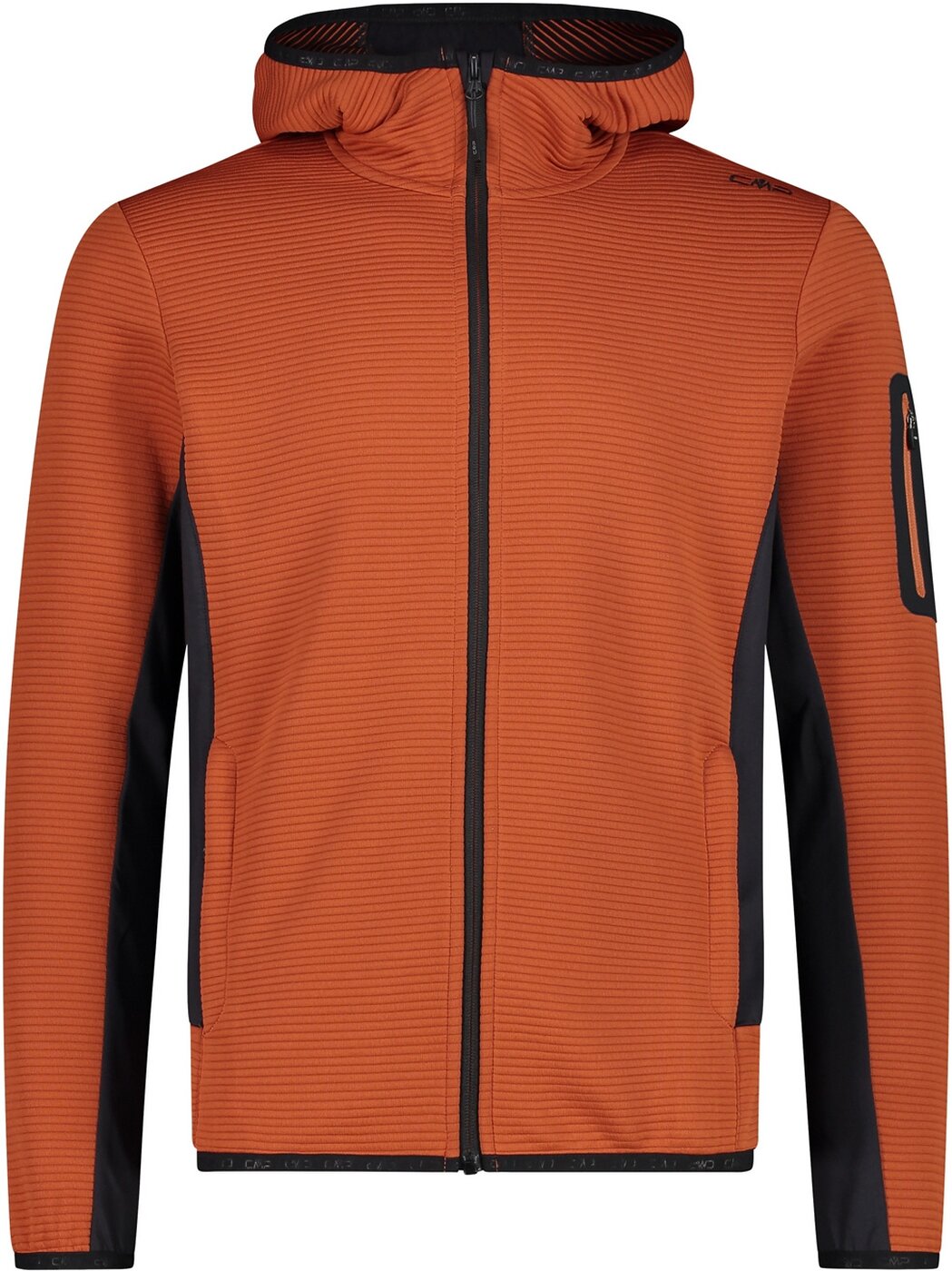 CMP - MAN JACKET FIX HOOD RUGGINE